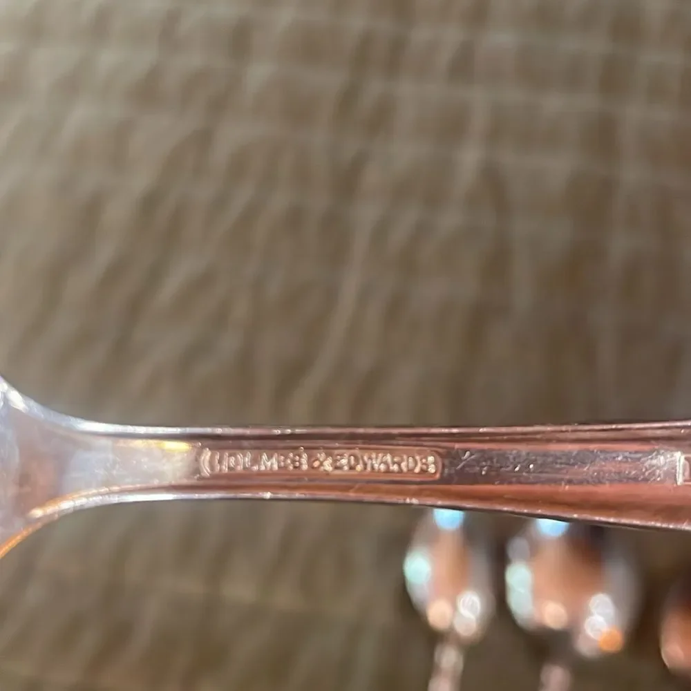 Vintage Holmes and Edward’s Four Piece Deepsilver Serveware set